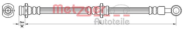 METZGER 4110462 Bremsschlauch