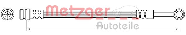 METZGER 4110564 Bremsschlauch