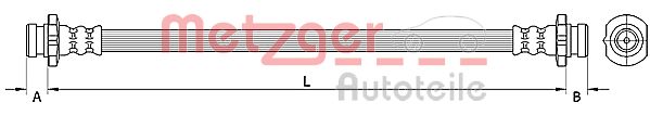 METZGER 4110851 Bremsschlauch