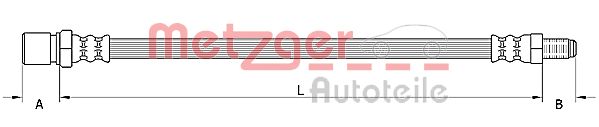 METZGER 4110926 Bremsschlauch