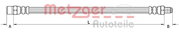 METZGER 4110950 GREENPARTS Bremsschlauch