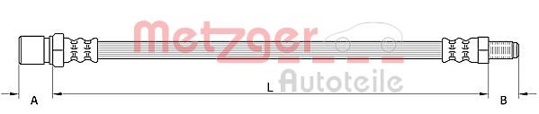 METZGER 4111379 Bremsschlauch