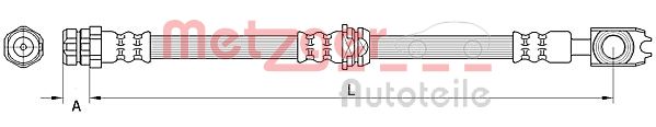 METZGER 4111474 GREENPARTS Bremsschlauch