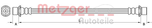 METZGER 4111503 GREENPARTS Bremsschlauch