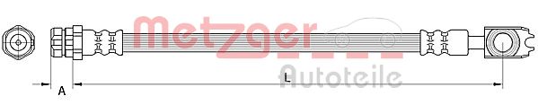 METZGER 4111523 Bremsschlauch