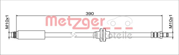 METZGER 4111627 Bremsschlauch