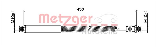 METZGER 4112039 Bremsschlauch