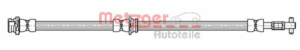 METZGER 4113334 Bremsschlauch