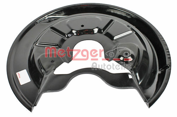 METZGER 6115003 terelőlemez, féktárcsa Hátsó tengely bal AUDI SEAT SKODA VW