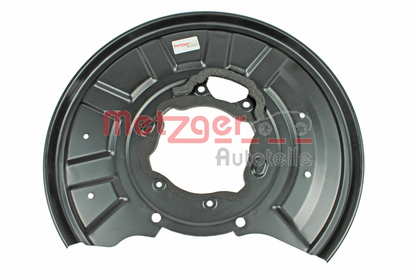 METZGER 6115011 terelőlemez, féktárcsa Hátsó tengely bal MERCEDES-BENZ