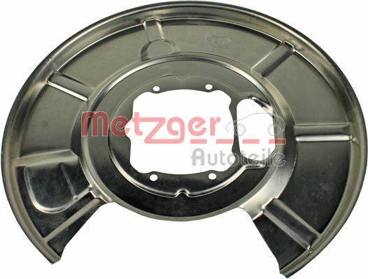 METZGER 6115025 terelőlemez, féktárcsa Hátsó tengely bal BMW