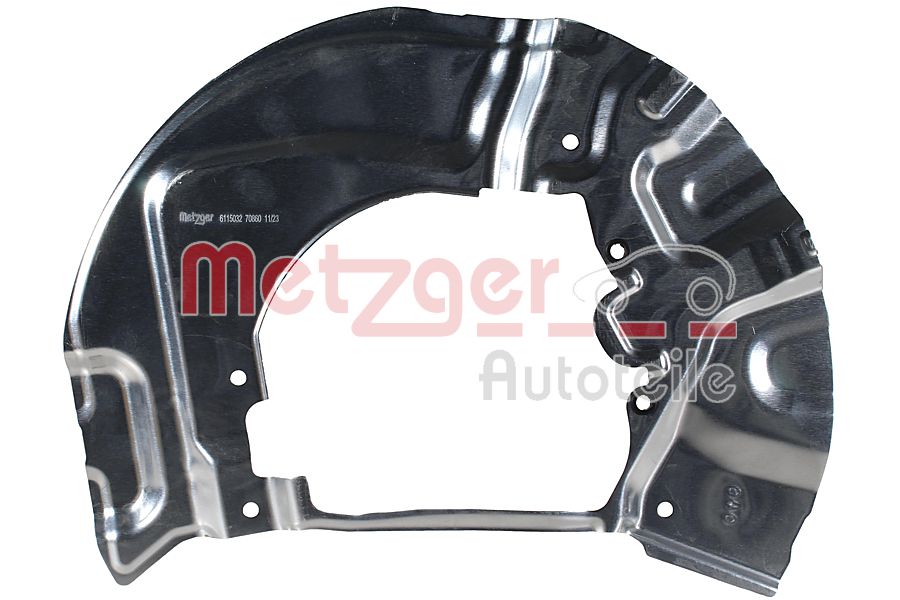 METZGER 6115032 Spritzblech, Bremsscheibe