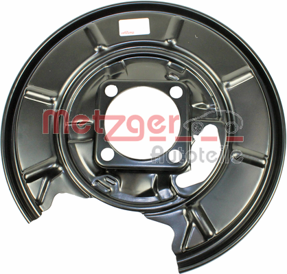 METZGER 6115038 terelőlemez, féktárcsa Hátsó tengely jobb MERCEDES-BENZ