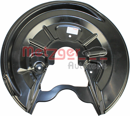 METZGER 6115081 terelőlemez, féktárcsa Hátsó tengely bal AUDI SEAT SKODA VW
