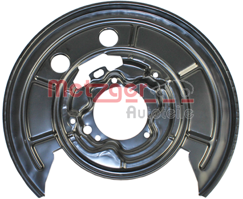 METZGER 6115103 terelőlemez, féktárcsa Hátsó tengely bal CITROËN FIAT PEUGEOT