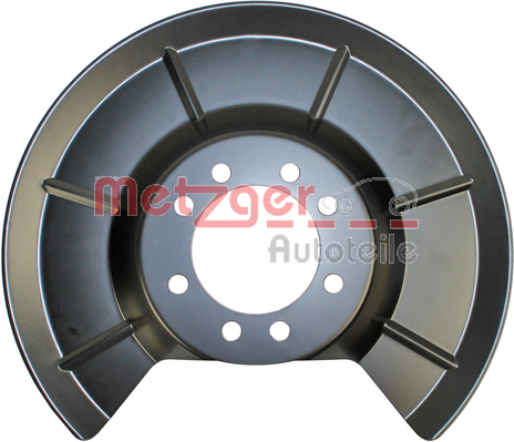 METZGER 6115105 terelőlemez, féktárcsa Hátsó tengely bal Hátsó tengely jobb FORD MAZDA VOLVO