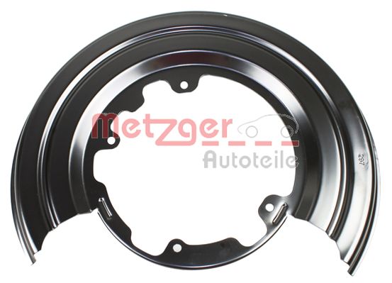METZGER 6115157 Spritzblech, Bremsscheibe