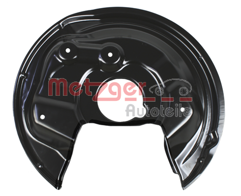 METZGER 6115183 terelőlemez, féktárcsa Hátsó tengely bal SKODA VW
