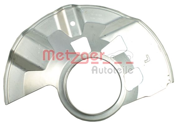 METZGER 6115189 Spritzblech, Bremsscheibe