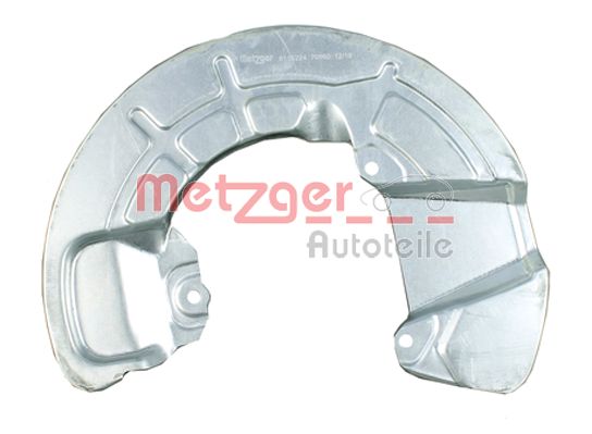 METZGER 6115224 Spritzblech, Bremsscheibe