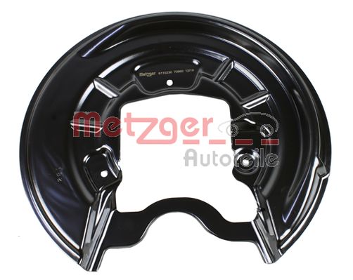 METZGER 6115230 Spritzblech, Bremsscheibe