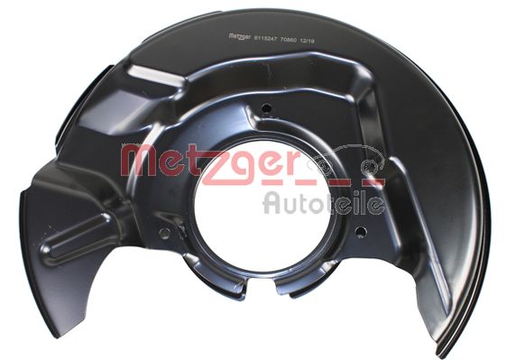METZGER 6115247 Spritzblech, Bremsscheibe