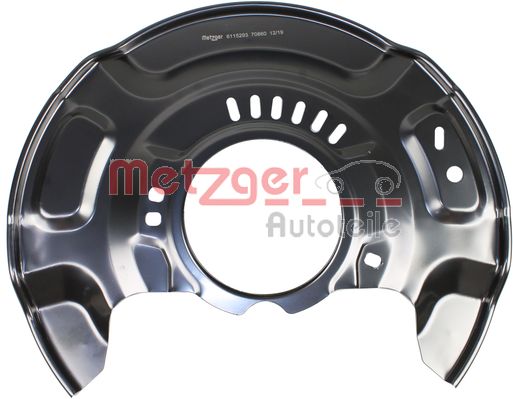 METZGER 6115293 Spritzblech, Bremsscheibe