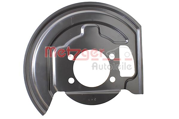 METZGER 6115377 terelőlemez, féktárcsa Első tengely bal NISSAN