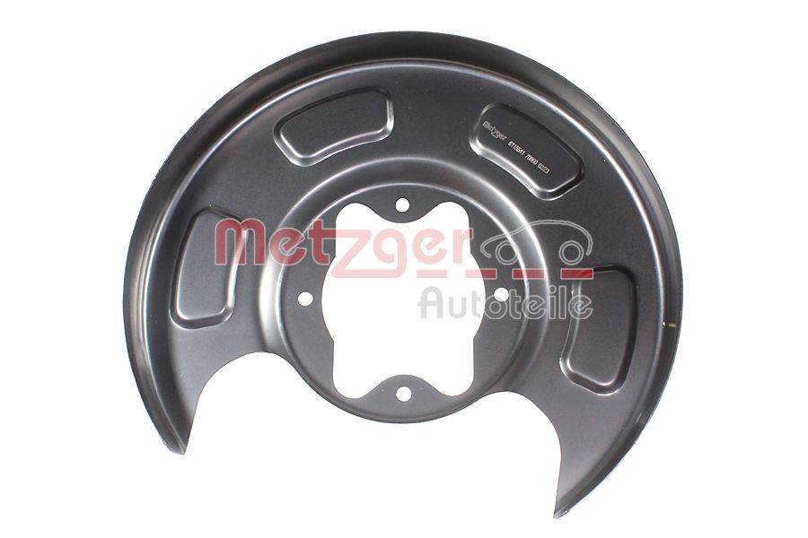 METZGER 6115541 Spritzblech, Bremsscheibe