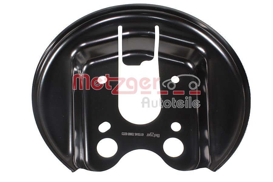 METZGER 6115545 Spritzblech, Bremsscheibe