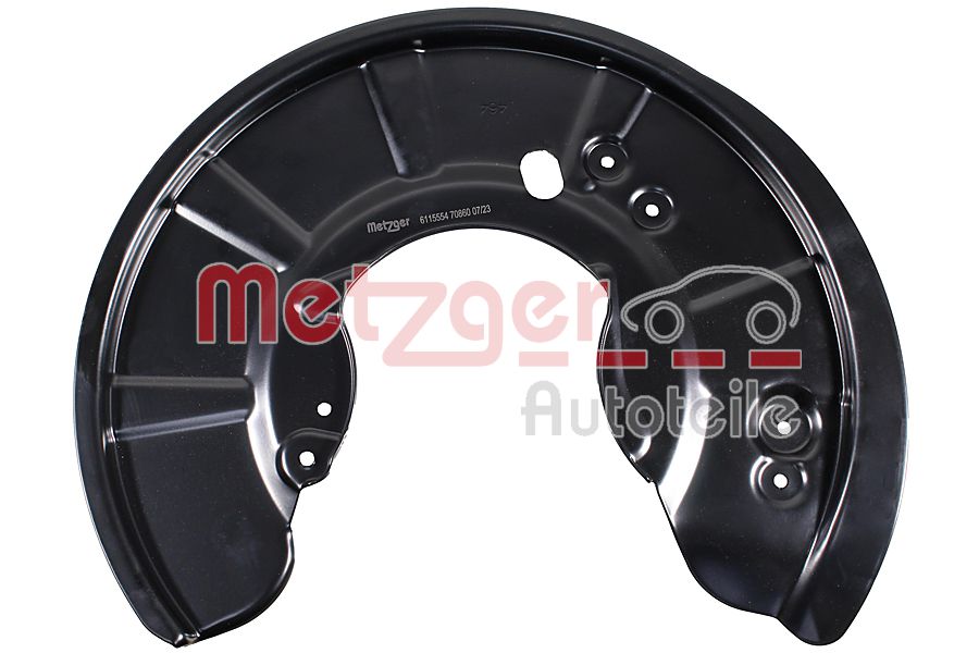 METZGER 6115554 GREENPARTS Spritzblech, Bremsscheibe