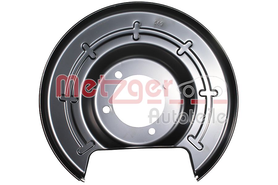 METZGER 6115581 Spritzblech, Bremsscheibe