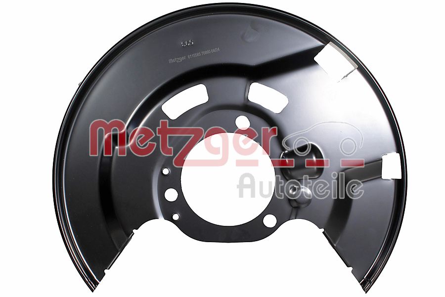 METZGER 6115585 Spritzblech, Bremsscheibe