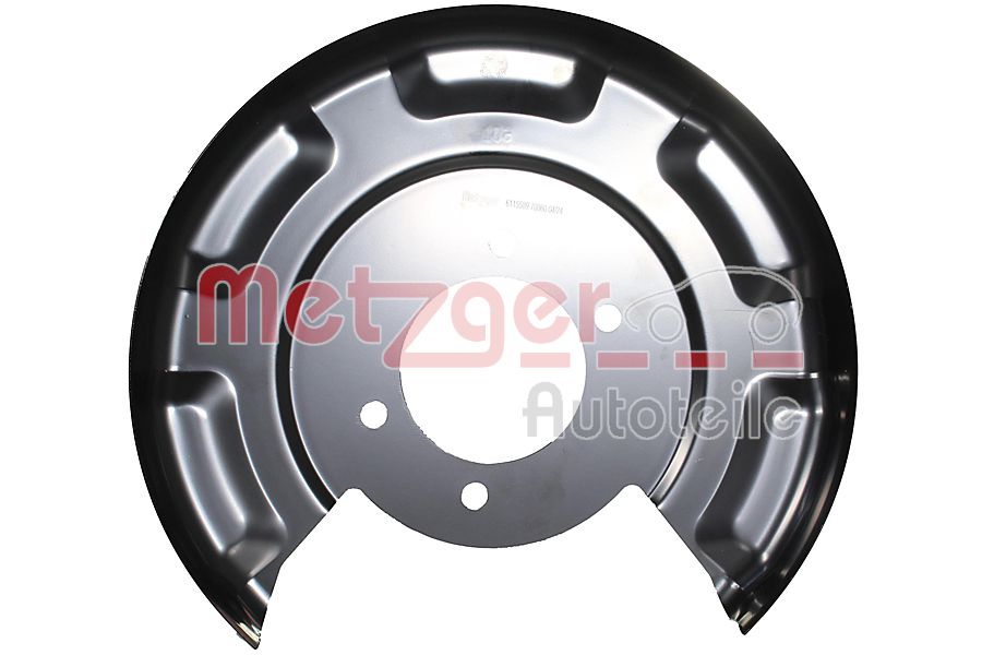 METZGER 6115589 Spritzblech, Bremsscheibe