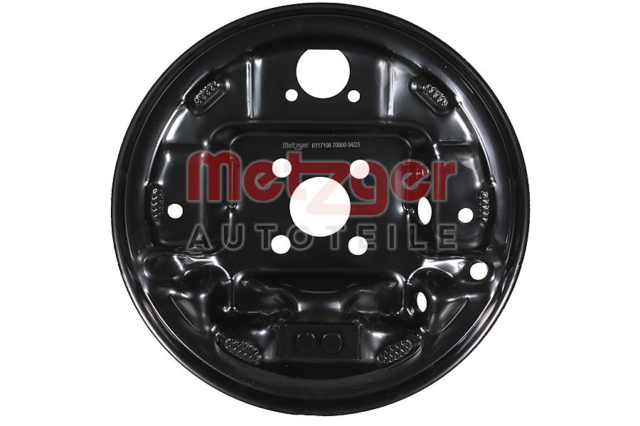METZGER 6117108 Brake Mounting Plate Rear Axle Right for NISSAN