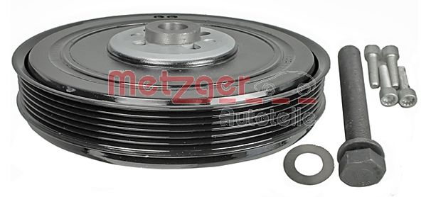 METZGER 6400001 KIT + Riemenscheibe, Kurbelwelle