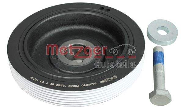 METZGER 6400010 KIT + Riemenscheibe, Kurbelwelle