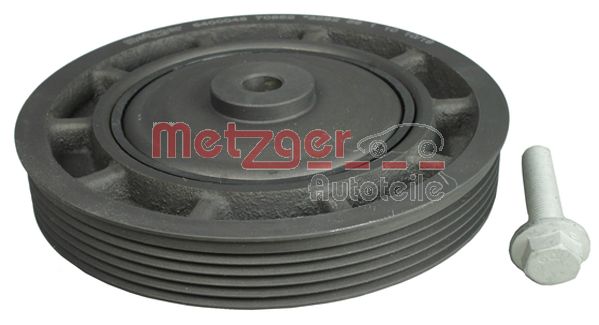 METZGER 6400048 KIT + Riemenscheibe, Kurbelwelle