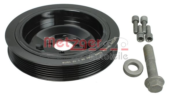 METZGER 6400056 KIT + Riemenscheibe, Kurbelwelle
