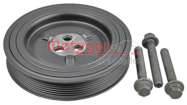METZGER 6400058 KIT + Riemenscheibe, Kurbelwelle