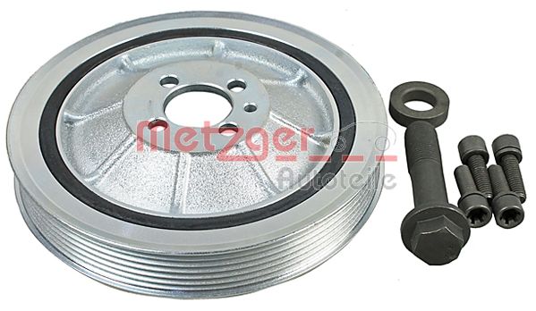 METZGER 6400073 KIT + Riemenscheibe, Kurbelwelle