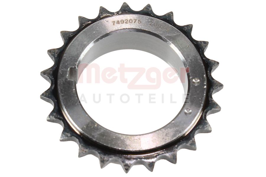METZGER 7492075 Zahnrad, Kurbelwelle