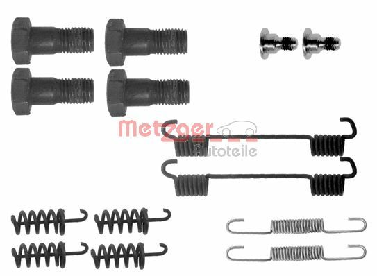 METZGER 105-0867 GREENPARTS Zubehörsatz, Feststellbremsbacken