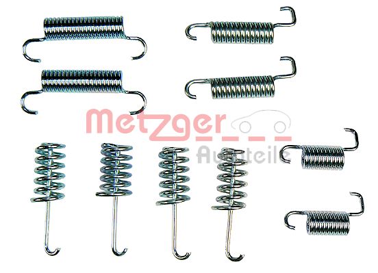 METZGER KR 226 Bremsbackensatz, Feststellbremse