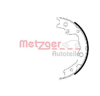 METZGER MG 223 GREENPARTS Bremsbackensatz, Feststellbremse
