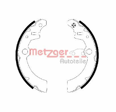 METZGER MG 707 Bremsbackensatz
