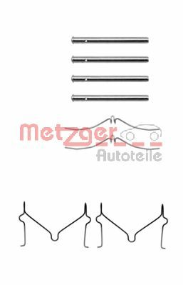 METZGER 109-1126 Zubehörsatz, Scheibenbremsbelag