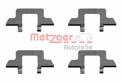METZGER 109-1242 Zubehörsatz, Scheibenbremsbelag