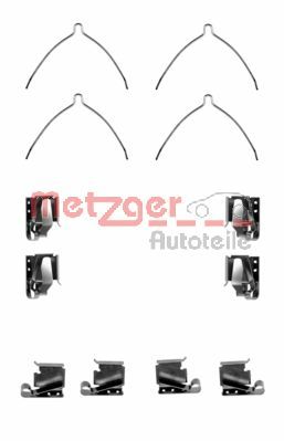 METZGER 109-1269 Zubehörsatz, Scheibenbremsbelag