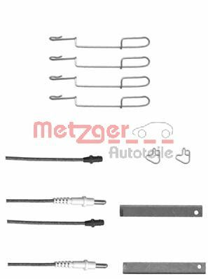 METZGER 109-1280X Zubehörsatz, Scheibenbremsbelag